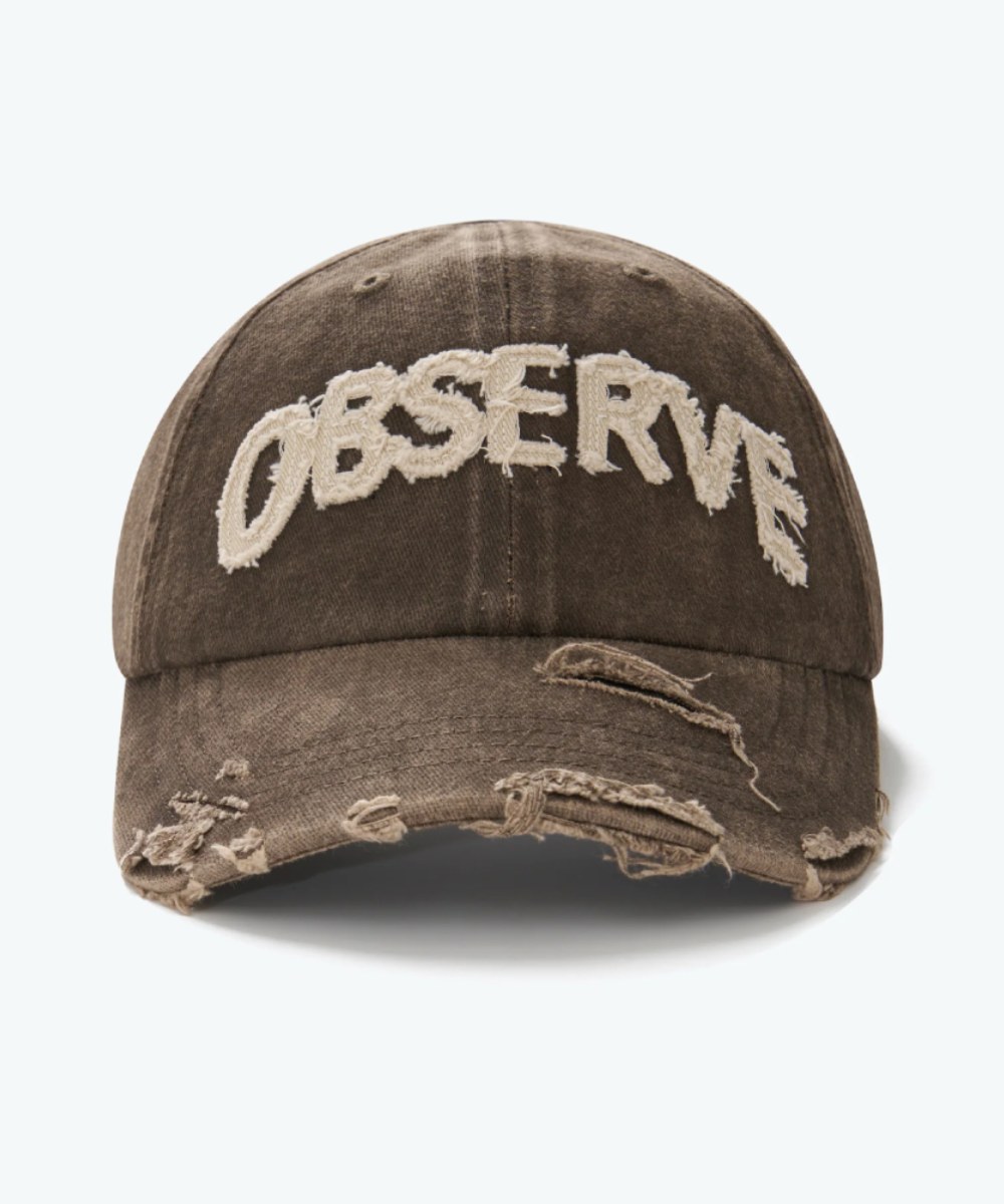 棒球帽 OBS Washed Ouilted Cap