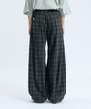 MSN1622-242 格紋長褲 Sep. Special Cutting Plaid Trousers