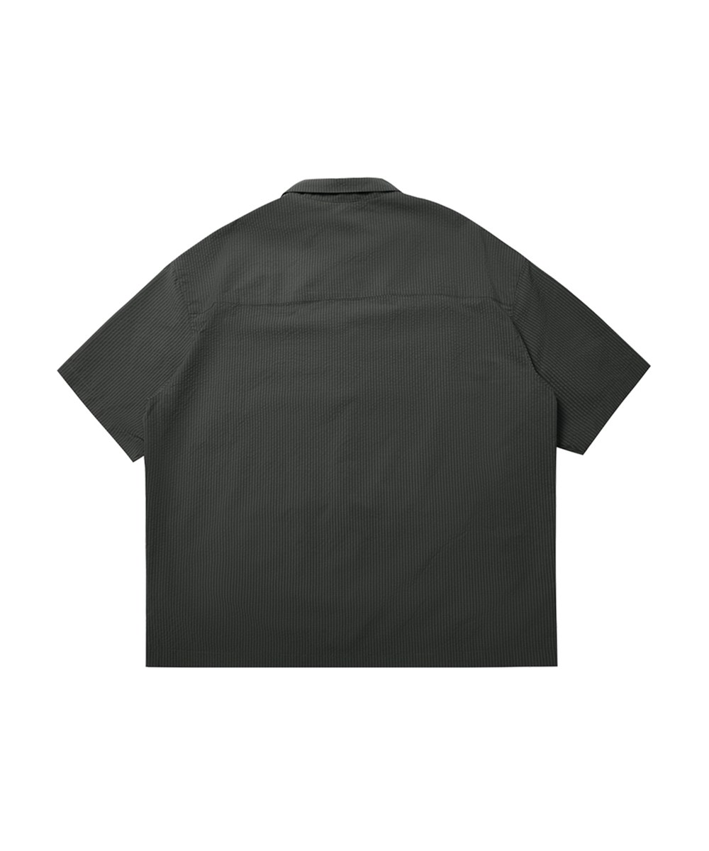 泡泡紗口袋襯衫 Seersucker Pocket Cargo Shirt