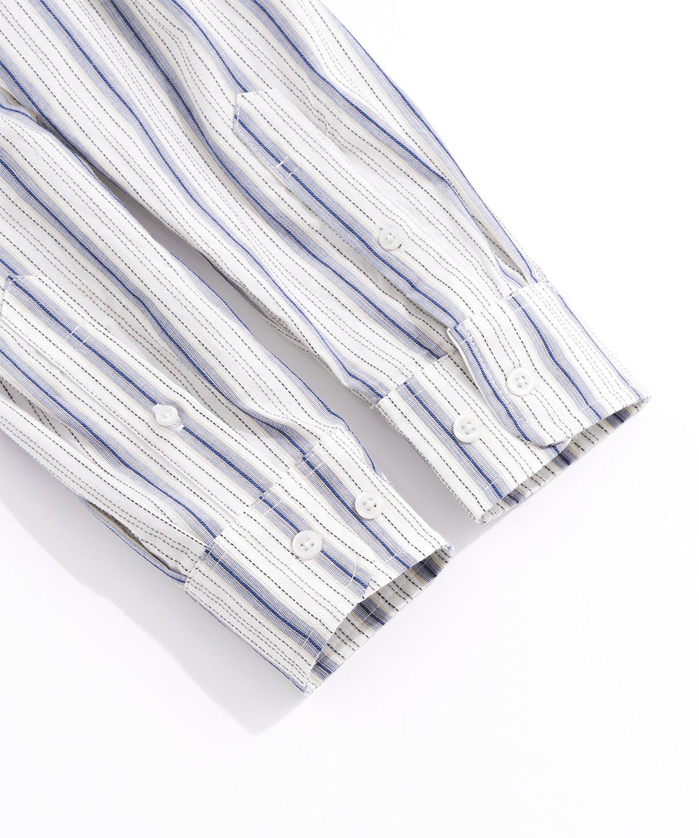 直條紋襯衫 Striped Cotton Shirt