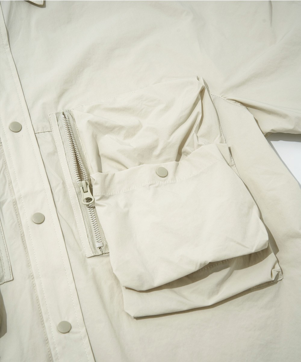 四口袋弧形下擺襯衫 Four Pockets Rounded Seam Shirt