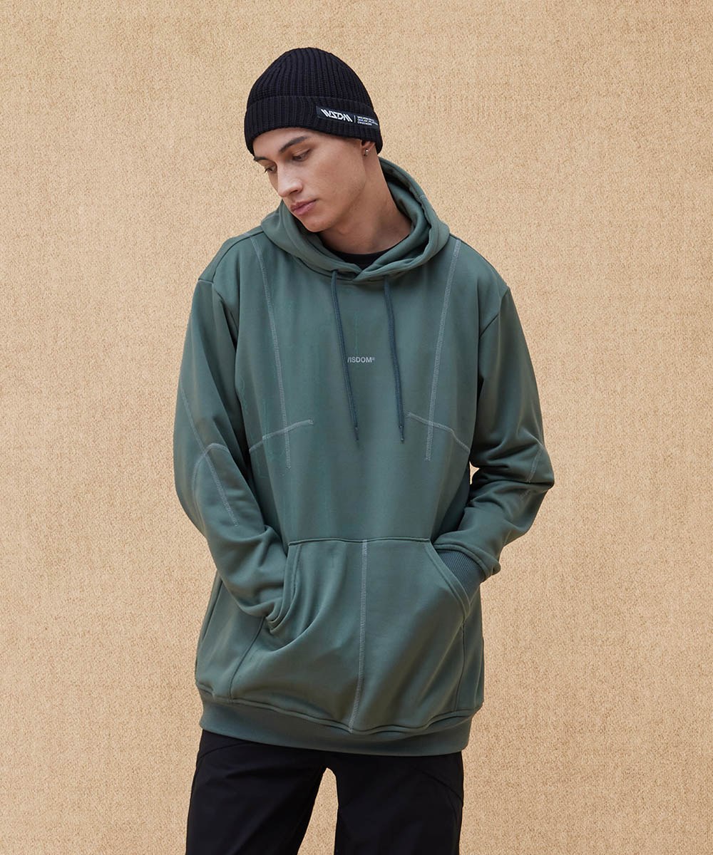 連帽上衣 WSDM REFLECTIVE COVER STITCH HOODIE