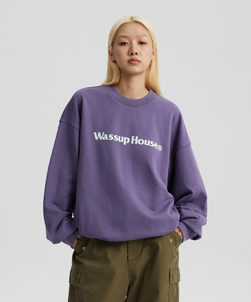 logo圓領衛衣 One Line Logo Sweatshirt