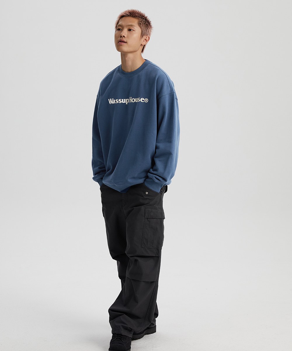 logo圓領衛衣 One Line Logo Sweatshirt