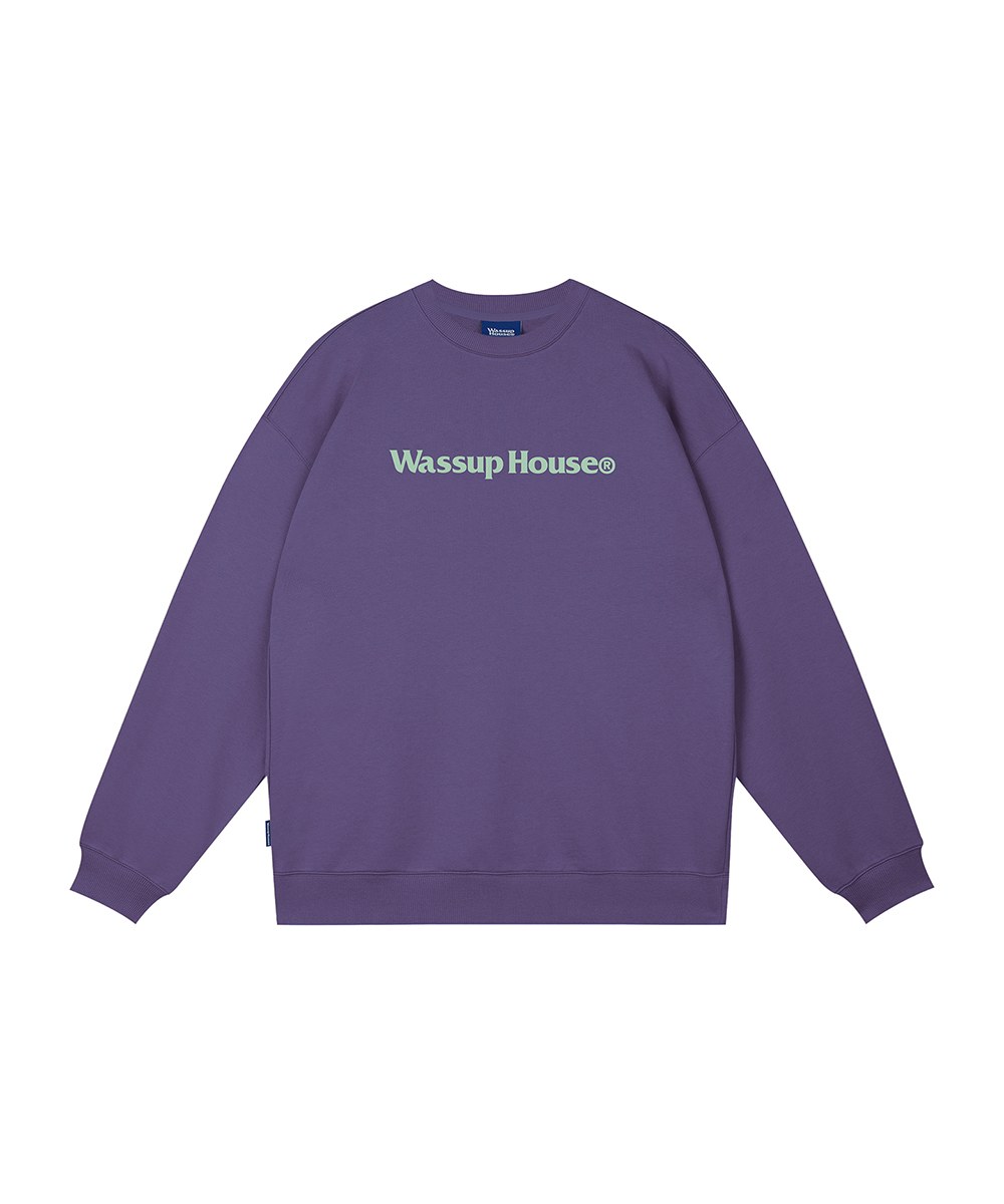 logo圓領衛衣 One Line Logo Sweatshirt