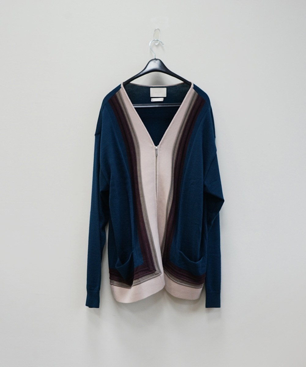 FRONT ZIP CARDIGAN