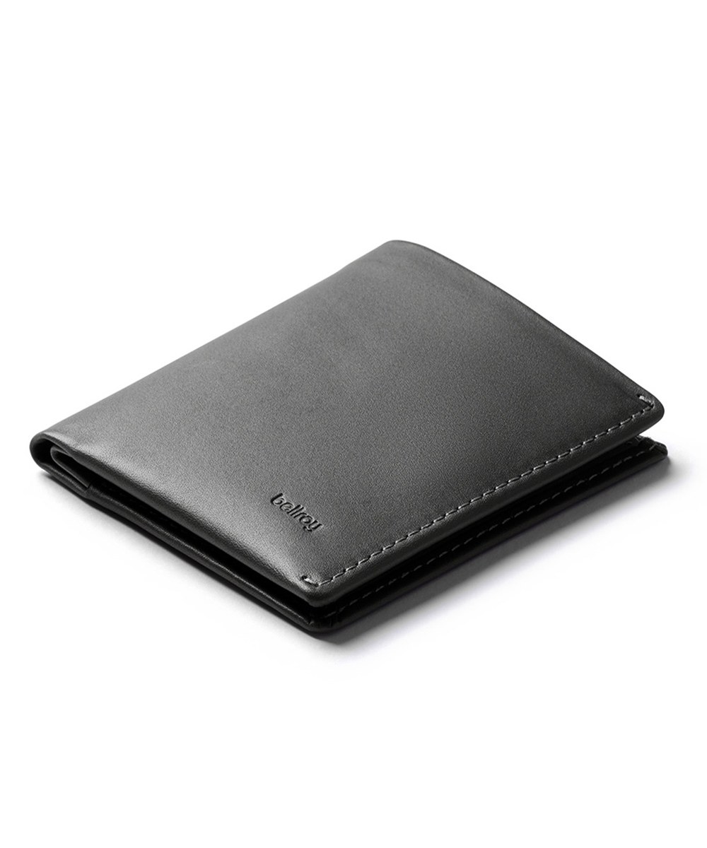  Note Sleeve Wallet 直式真皮皮夾 (RFID) - Charcoal-UN