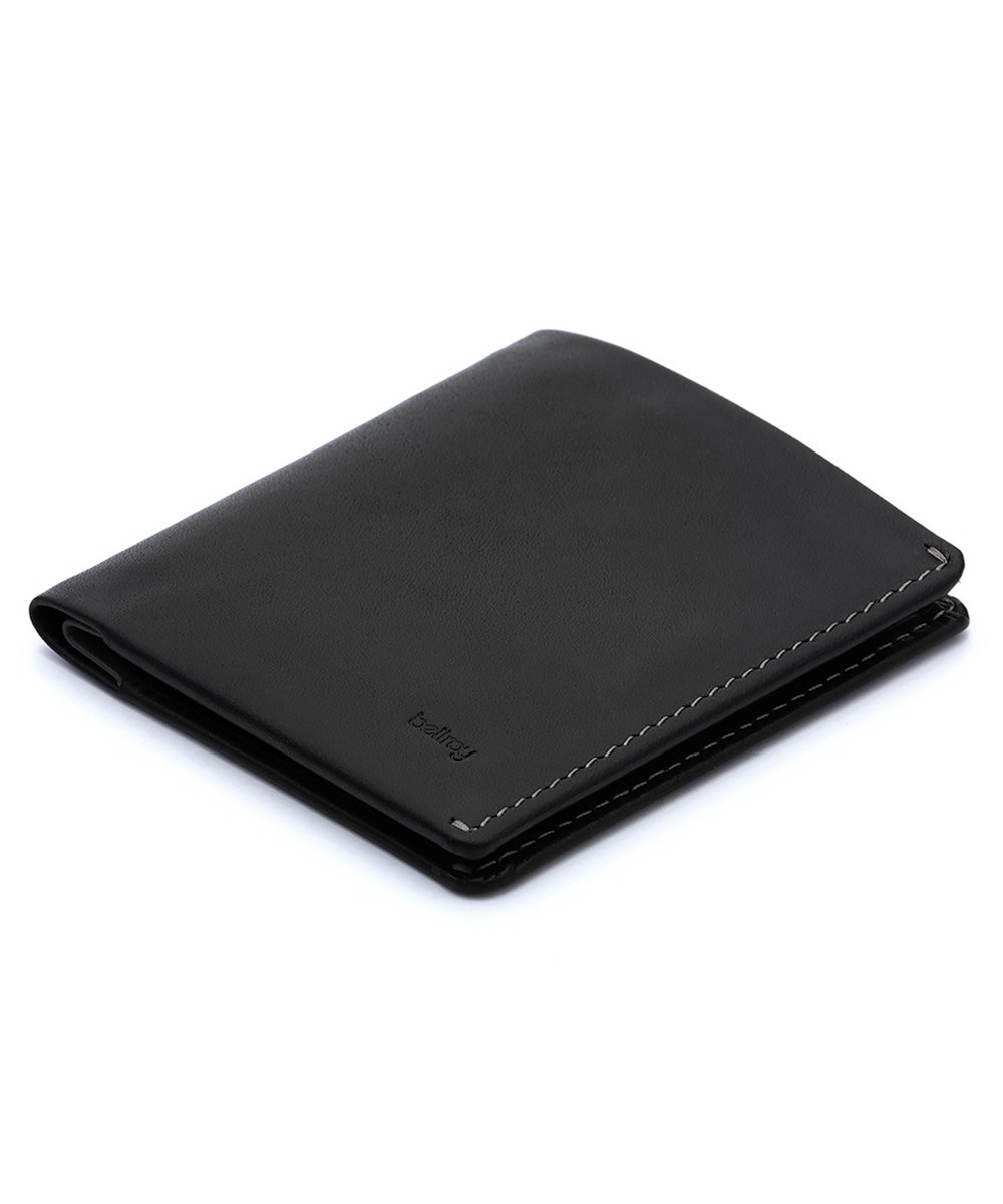  Note Sleeve Wallet 直式真皮皮夾 (RFID) - Black-UN