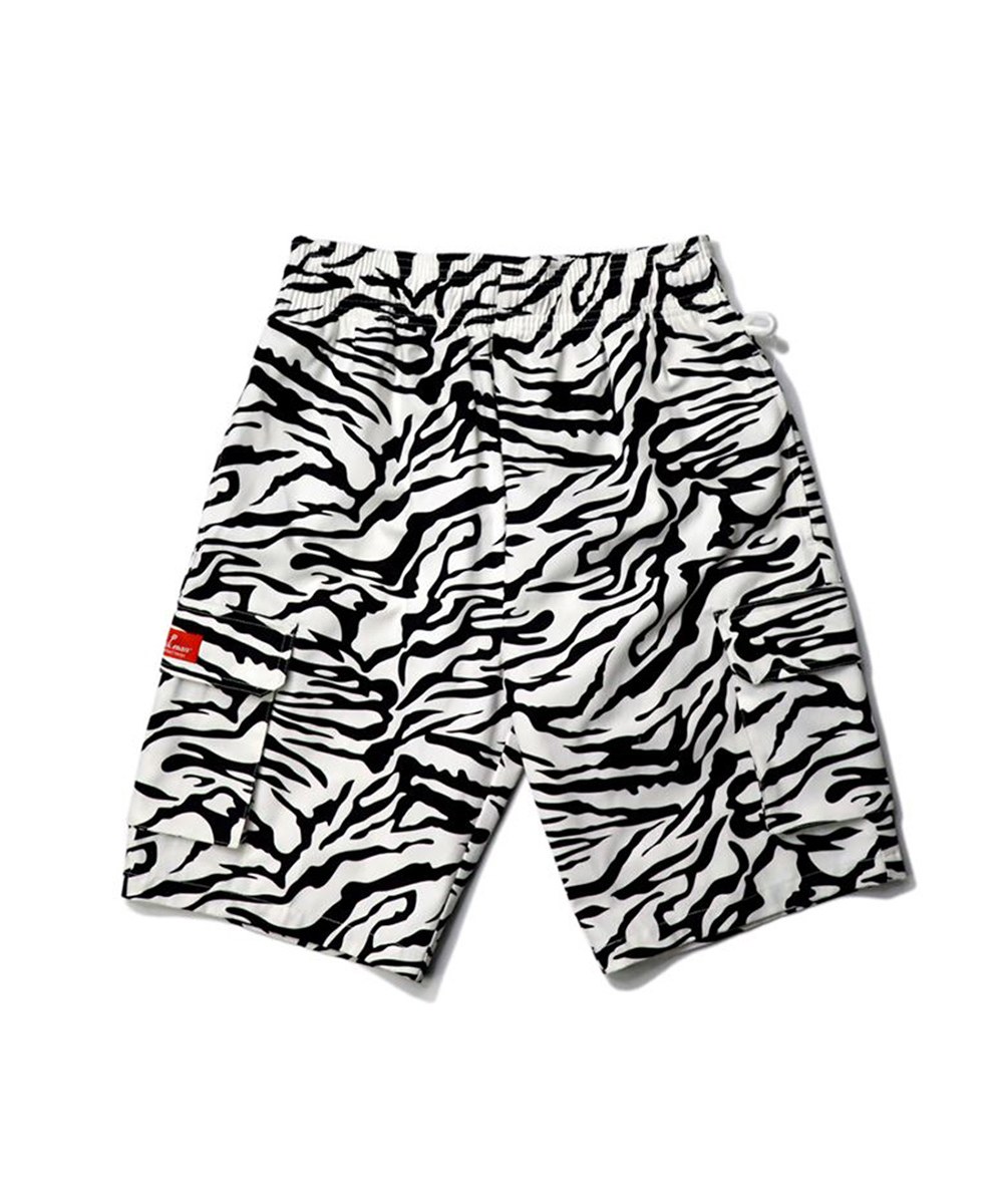  Chef Short Cargo Pants 廚師工作短褲 - White Zebra-XL