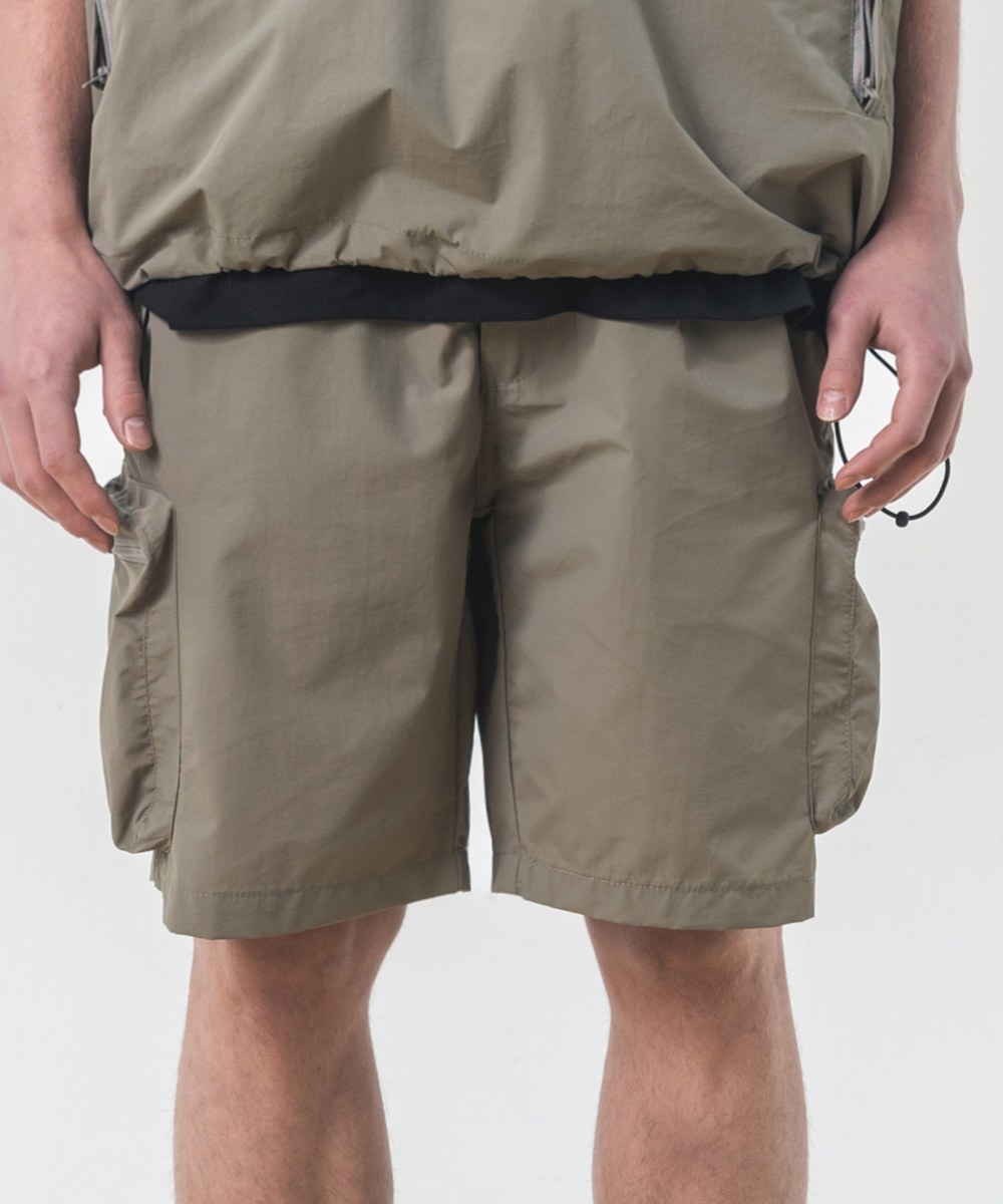  立體口袋短褲（VLADIMIR） COMBAT HALF PANTS - SAGE GRAY-3
