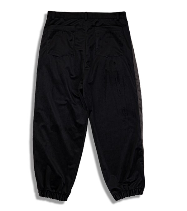 絲絨運動長褲 velvet line track pants(riri zipper)