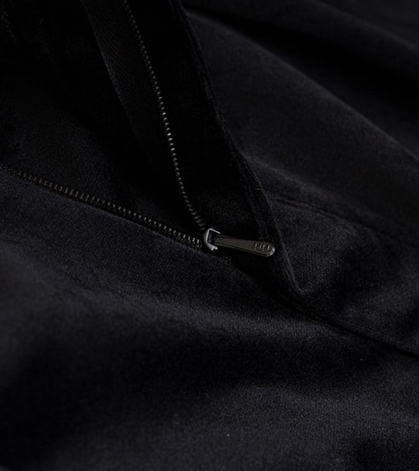 DRN1616 絲絨運動長褲 velvet line track pants(riri zipper)
