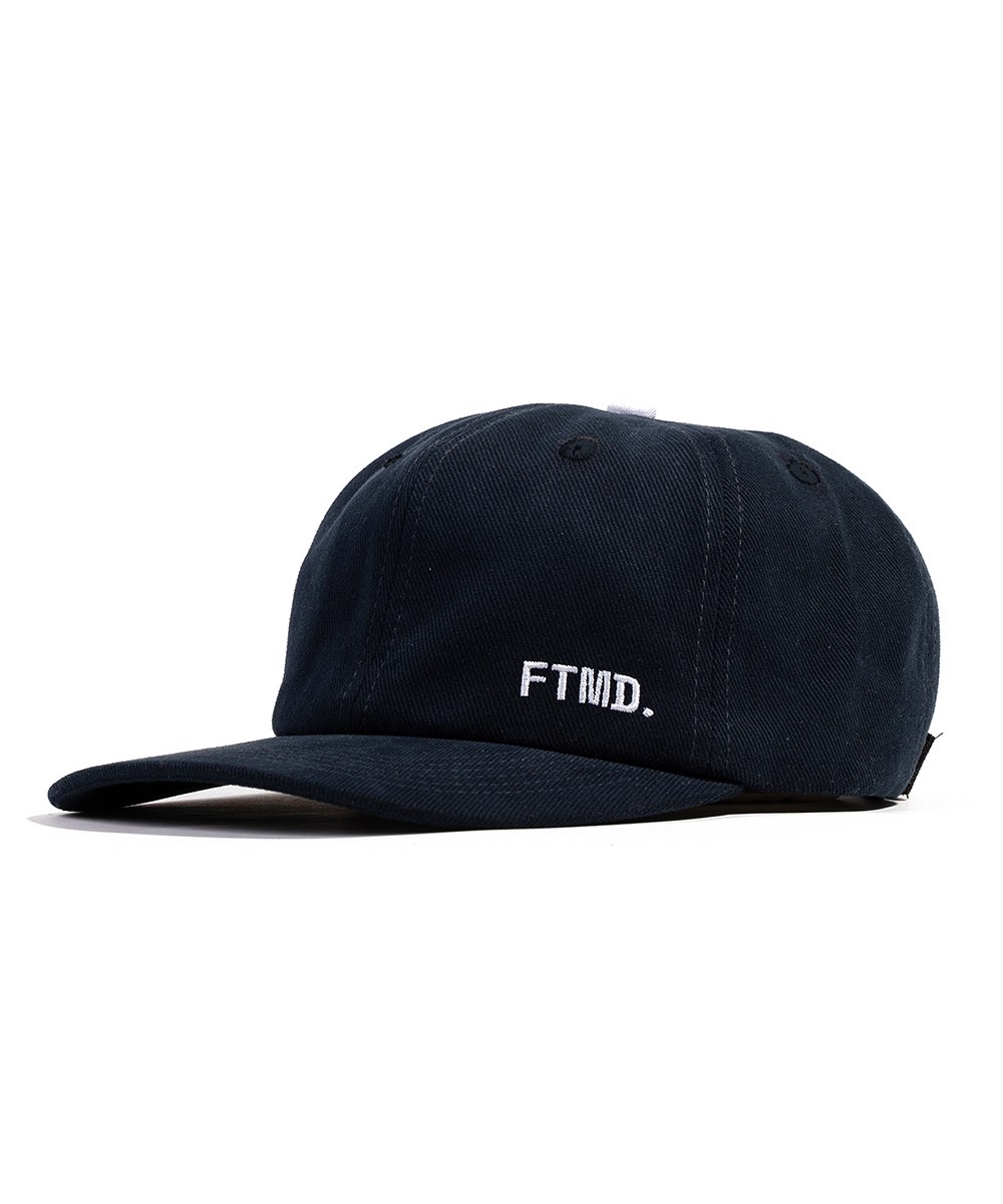  純棉便帽 6-PANEL CAP - NAVY BLUE-F