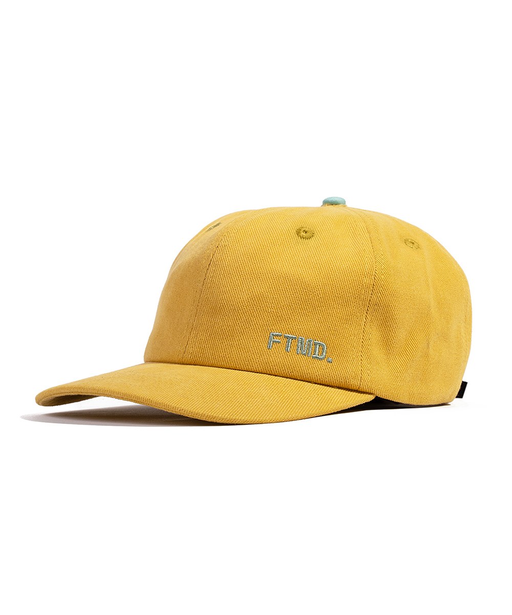  純棉便帽 6-PANEL CAP - YELLOW-F