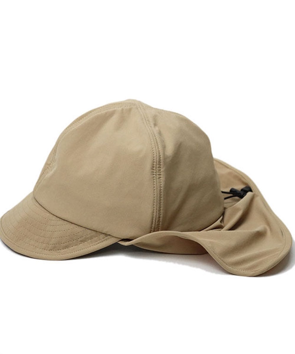  抗UV防潑水便帽 Windy Flap Cap - Beige-F