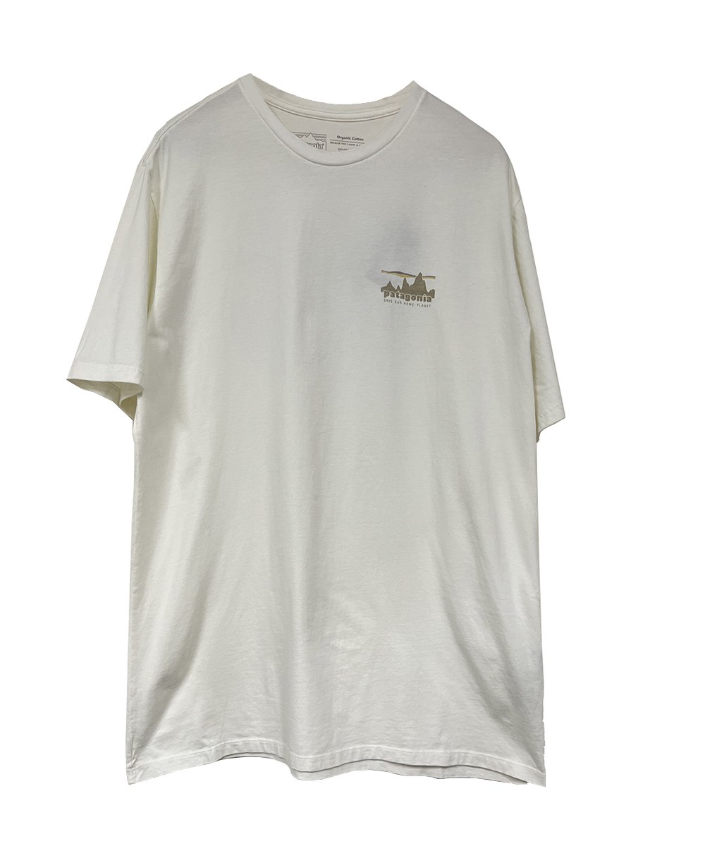  37534 短袖圖TEE M's '73 Skyline Organic T-Shirt - Birch White-L