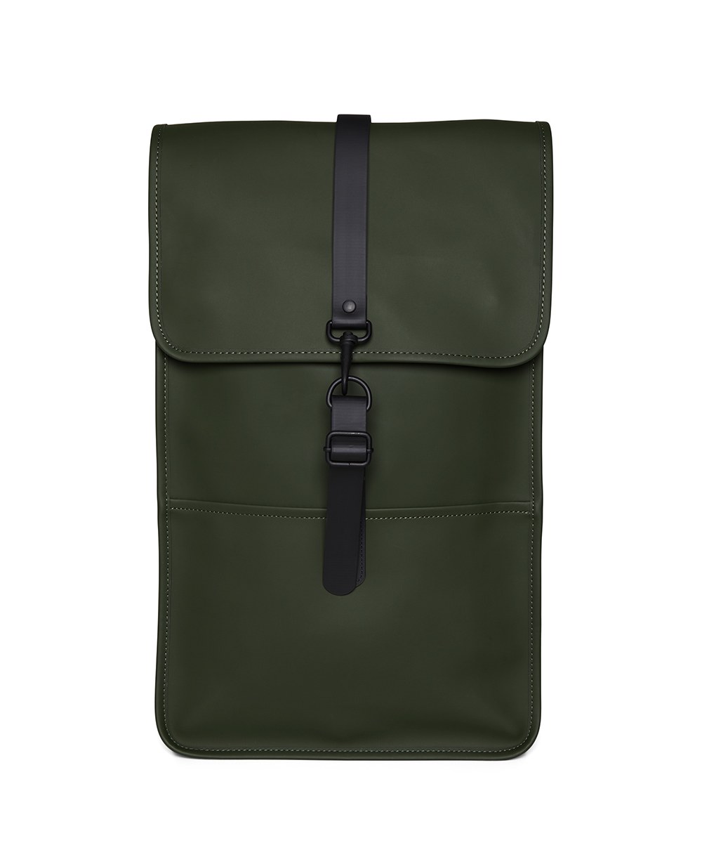  經典防水雙肩背長型背包 Backpack - Green-UN