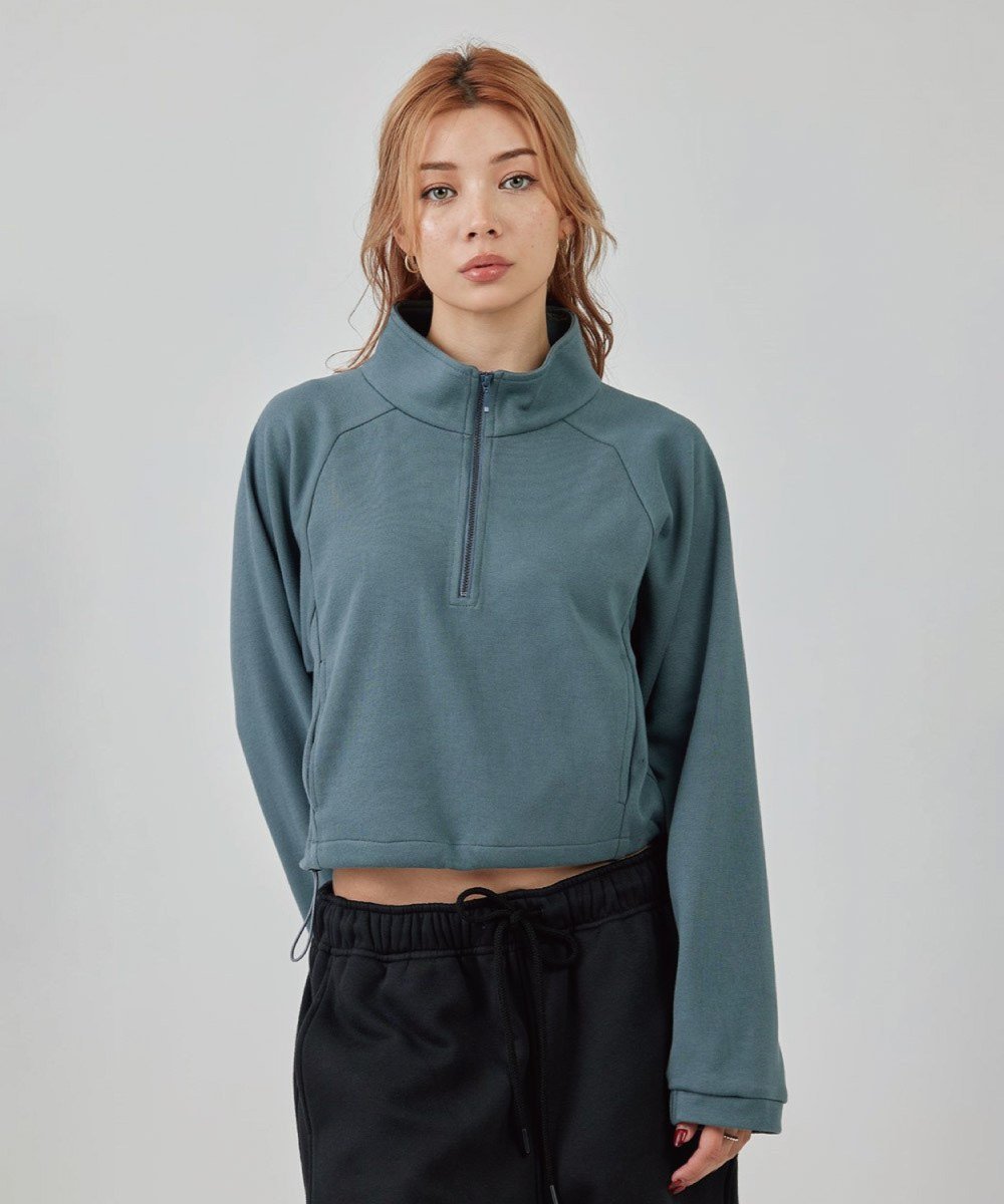 半拉鍊上衣 Half-Zip Sweatshirt