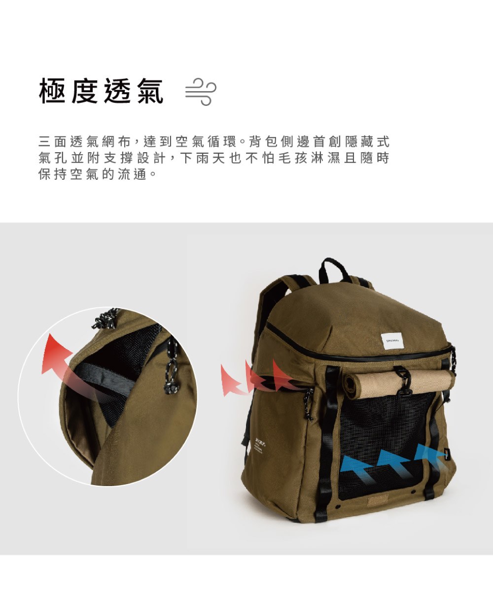 寵物機能後背包 Pets Backpack