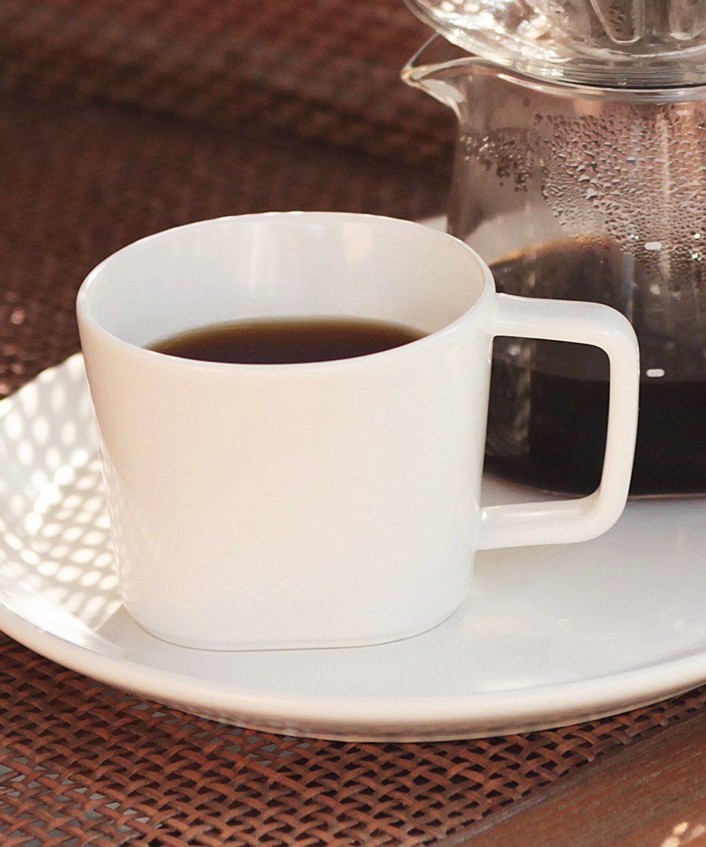  DRIPDROP / 陶瓷咖啡杯180ml - 白-UN
