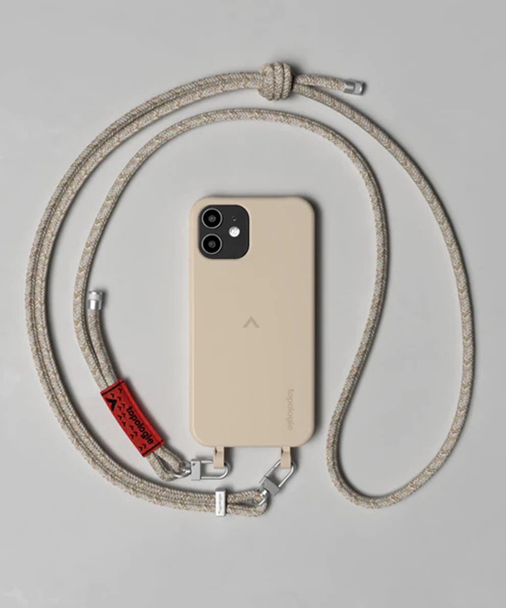  Topologie Dolomites 可拆式肩背手機殼 - 沙色 Sand-iPhone 12*12 pro