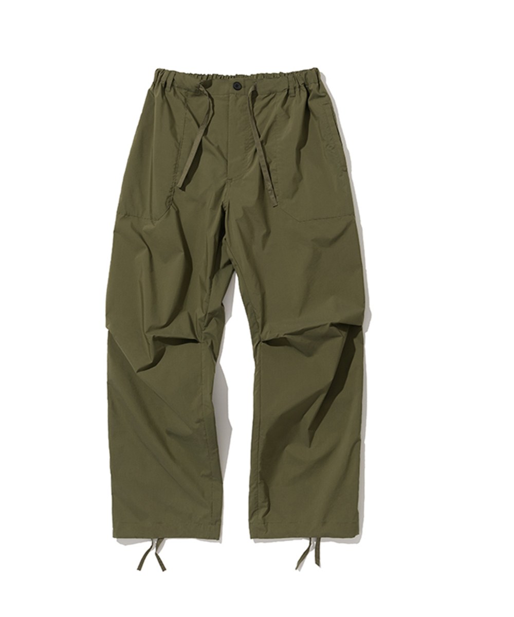  抽繩口袋軍褲 string fatigue pocket pants - sage green-XL