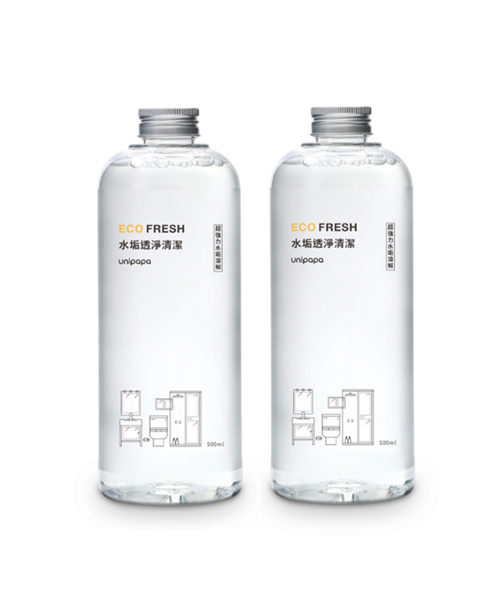  Unipapa ECO FRESH 水垢透淨清潔2瓶入 - UN-F