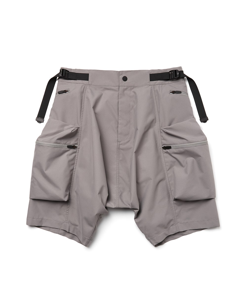  多口袋飛鼠褲 WSDM Multi-pockets Harem Shorts - Grey-XL