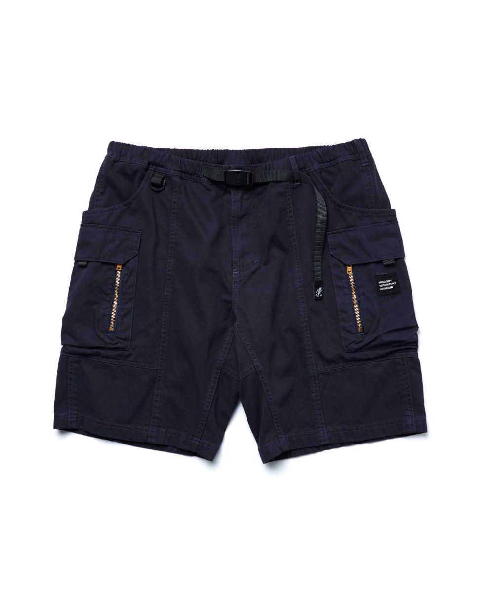  聯名短褲 WSDM x GM Shell Gear Shorts - Double Navy-XL