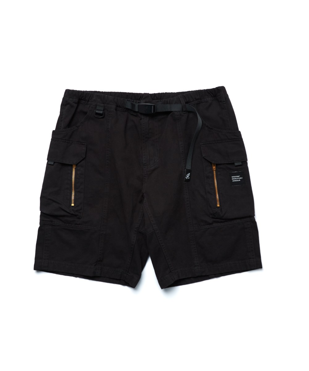  聯名短褲 WSDM x GM Shell Gear Shorts - Black-XL